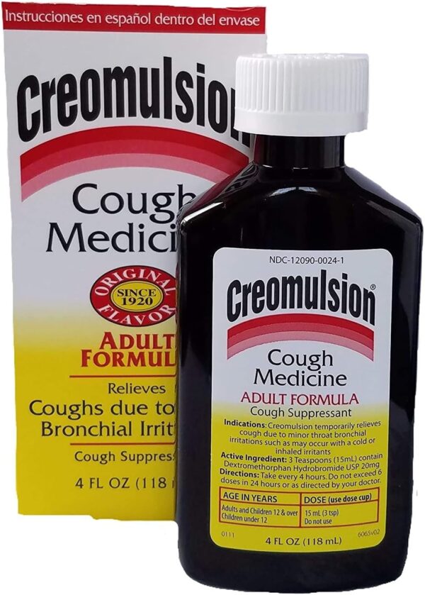 Creomulsion Cough Syrup Medicine